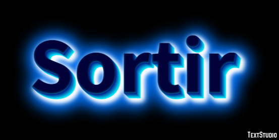 Sortir Effet de Texte