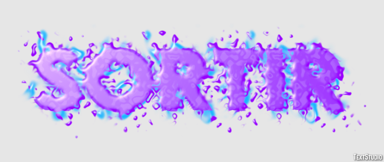 Sortir Effet de Texte