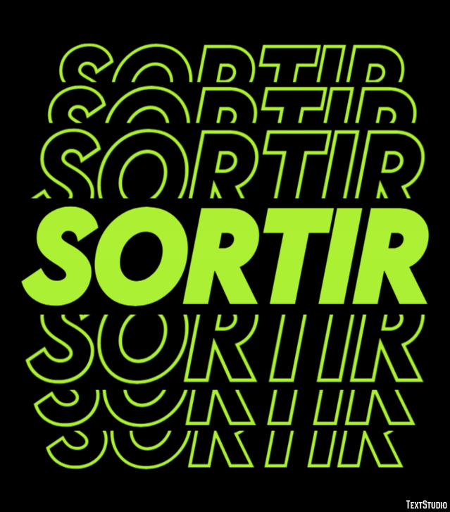 Sortir Effet de Texte