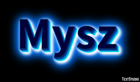 Mysz Efekt tekstowy