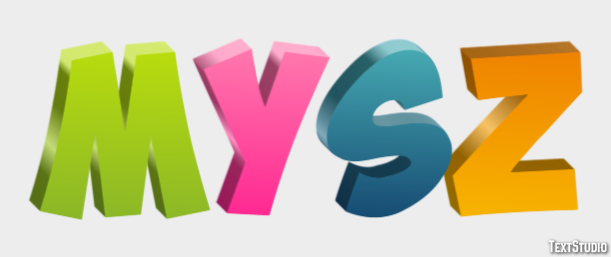 Mysz Tekst effect