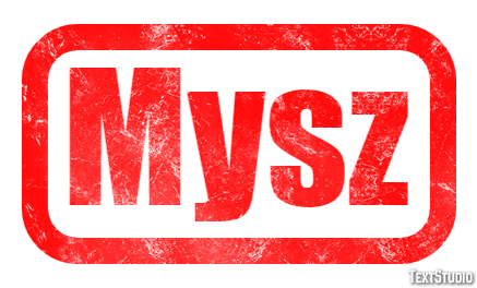 Mysz Tekst effect