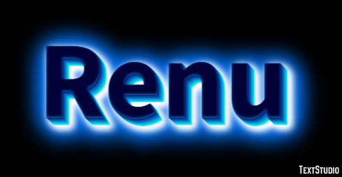 Renu Text effect