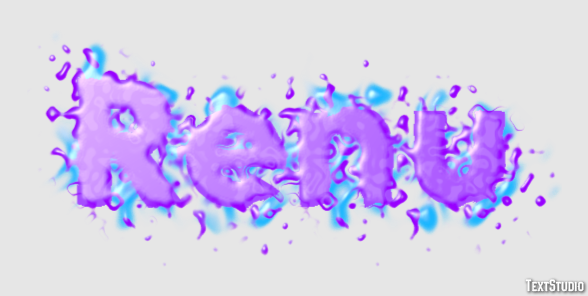 Renu Text effect
