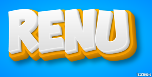 Renu Text effect