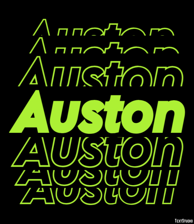 Auston Text Effect