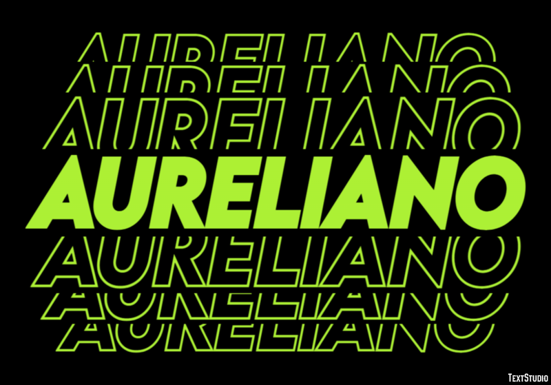 Aureliano Effet de Texte
