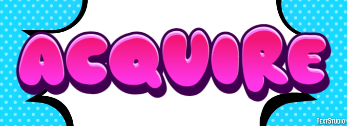Acquire Text Effect