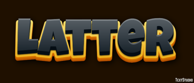 Latter Text Effect