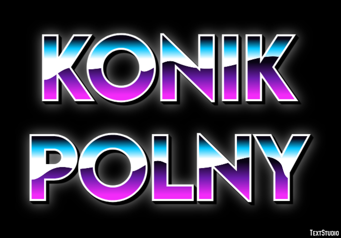 Konik polny Efekt tekstowy