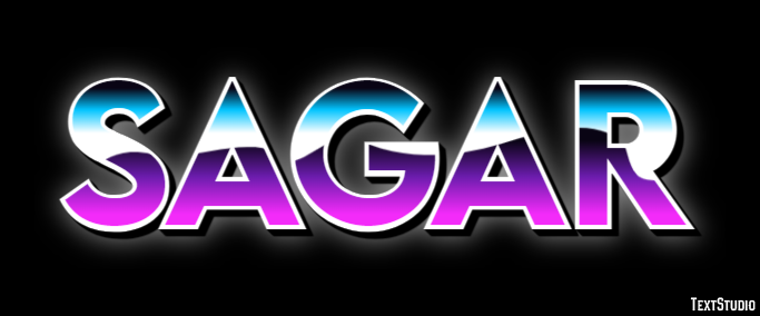 Sagar Text Effect