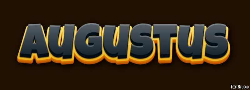 Augustus Tekst effect