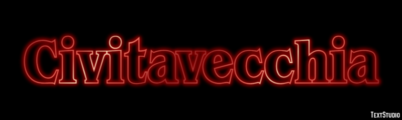 Civitavecchia Эффект текста