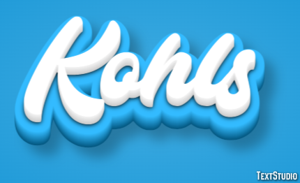 Kohls Tekst Effect