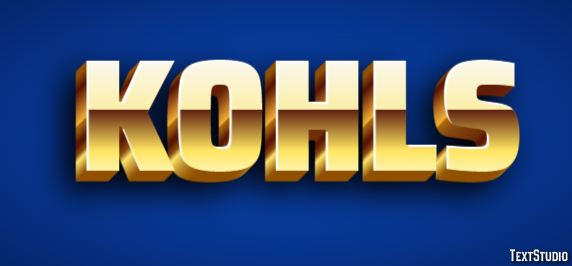Kohls Tekst Effect