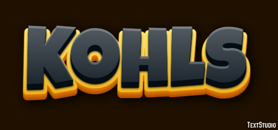Kohls Tekst Effect