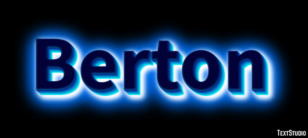 Berton Text Effect