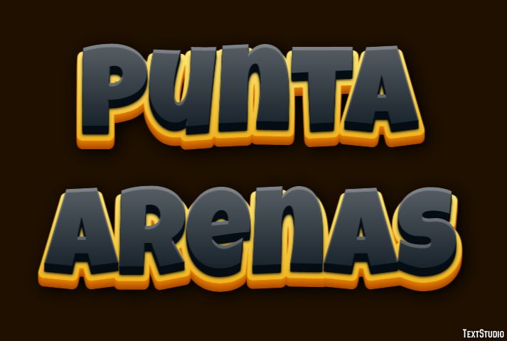 Punta Arenas Efekt tekstowy