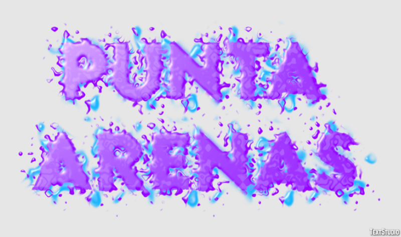 Punta Arenas Effet de Texte