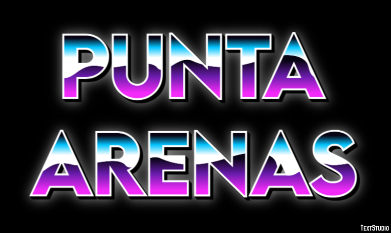Punta Arenas Efekt tekstowy