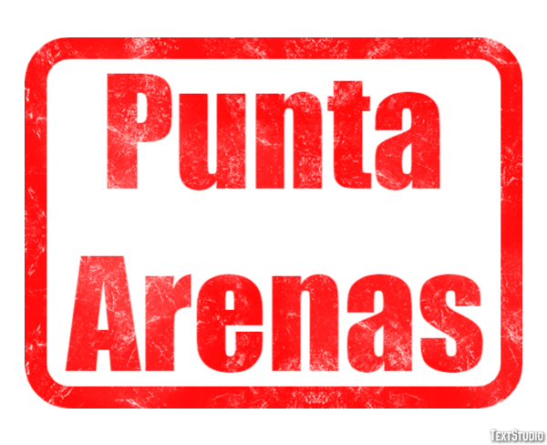 Punta Arenas Efekt tekstowy