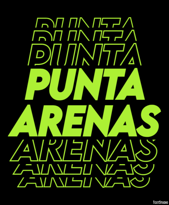 Punta Arenas Effet de Texte