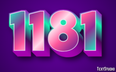1181 Efecto de Texto