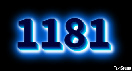 1181 Efecto de Texto