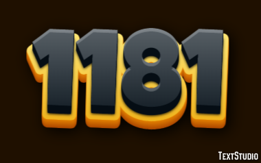 1181 Efecto de Texto