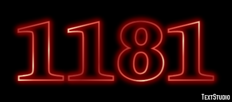 1181 Efecto de Texto
