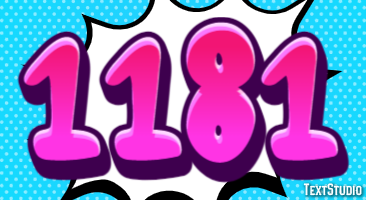 1181 Efecto de Texto