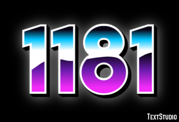 1181 Efecto de Texto