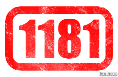 1181 Efecto de Texto