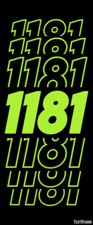 1181 Efecto de Texto