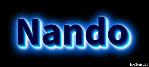 Nando Effetto testo