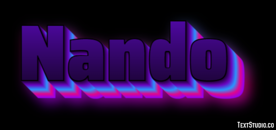 Nando Text Effect