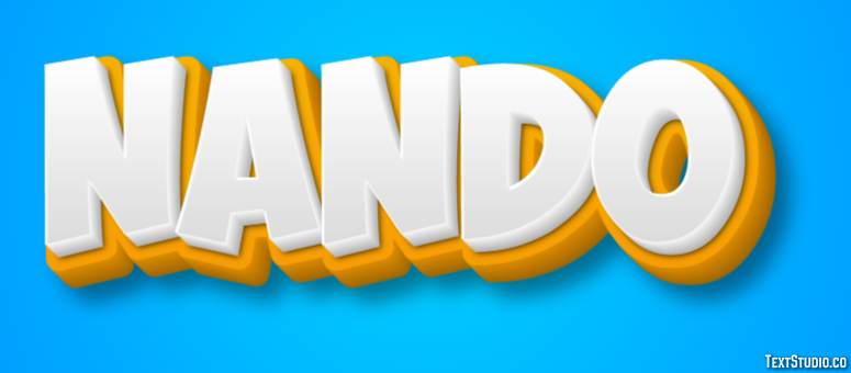 Nando Effetto testo