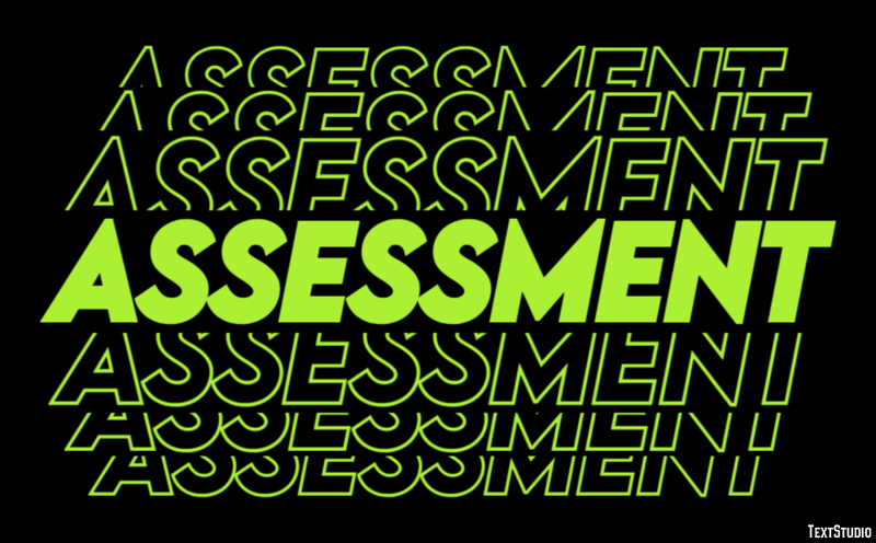 Assessment Text Effect