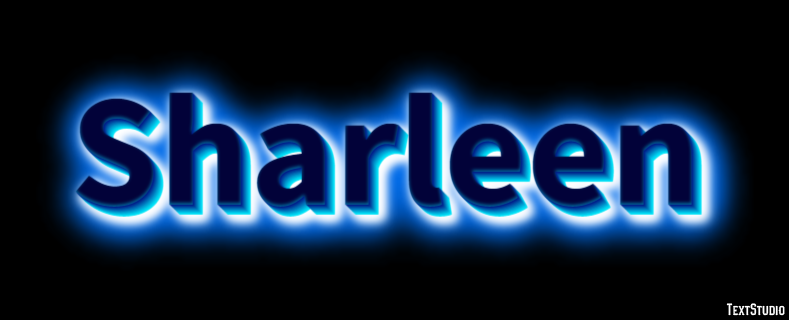 Sharleen Tekst effect