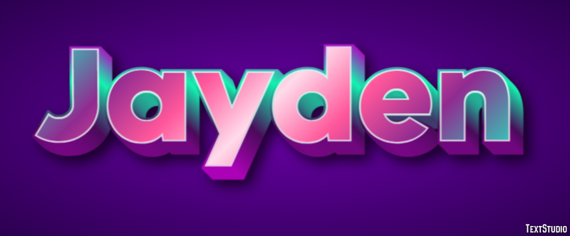 Jayden Efekt tekstowy