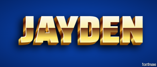Jayden Efekt tekstowy
