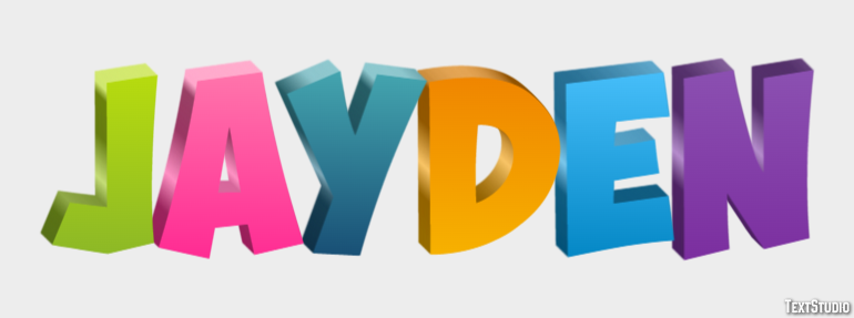 Jayden Efekt tekstowy