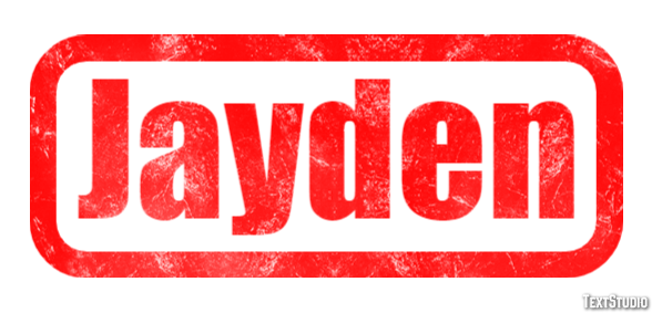 Jayden Efekt tekstowy