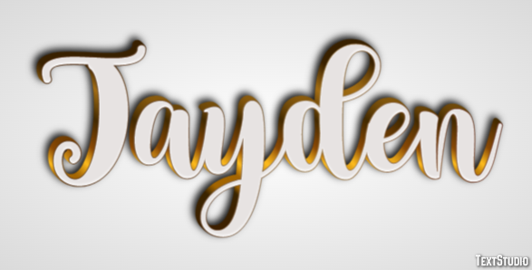 Jayden Efekt tekstowy