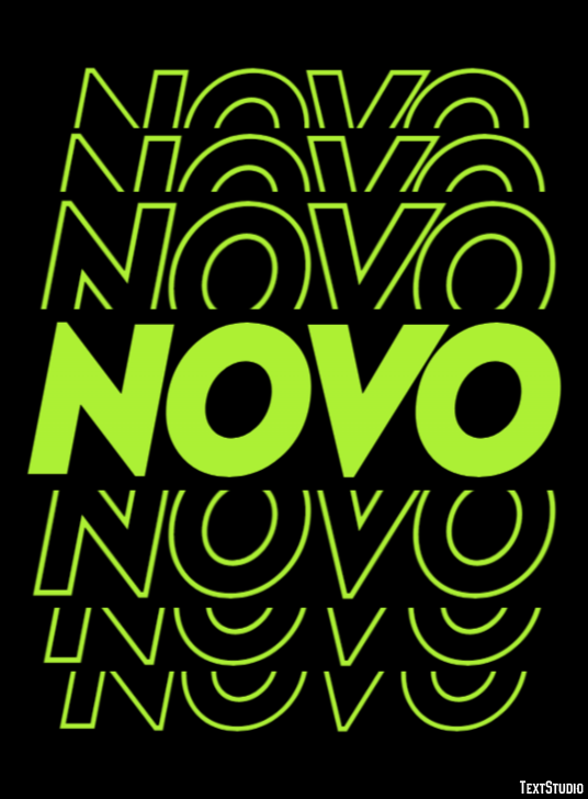 Novo Efeito de texto
