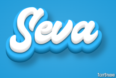 Seva Text Effect
