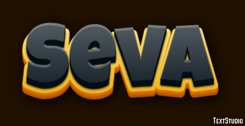 Seva Text Effect