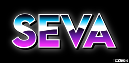 Seva Text Effect