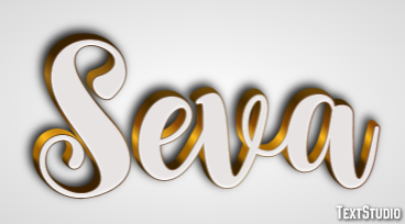 Seva Text Effect