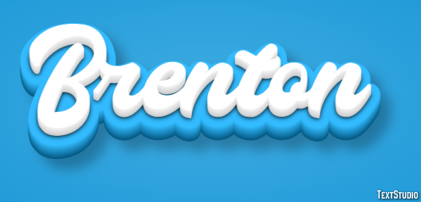 Brenton Effet de Texte